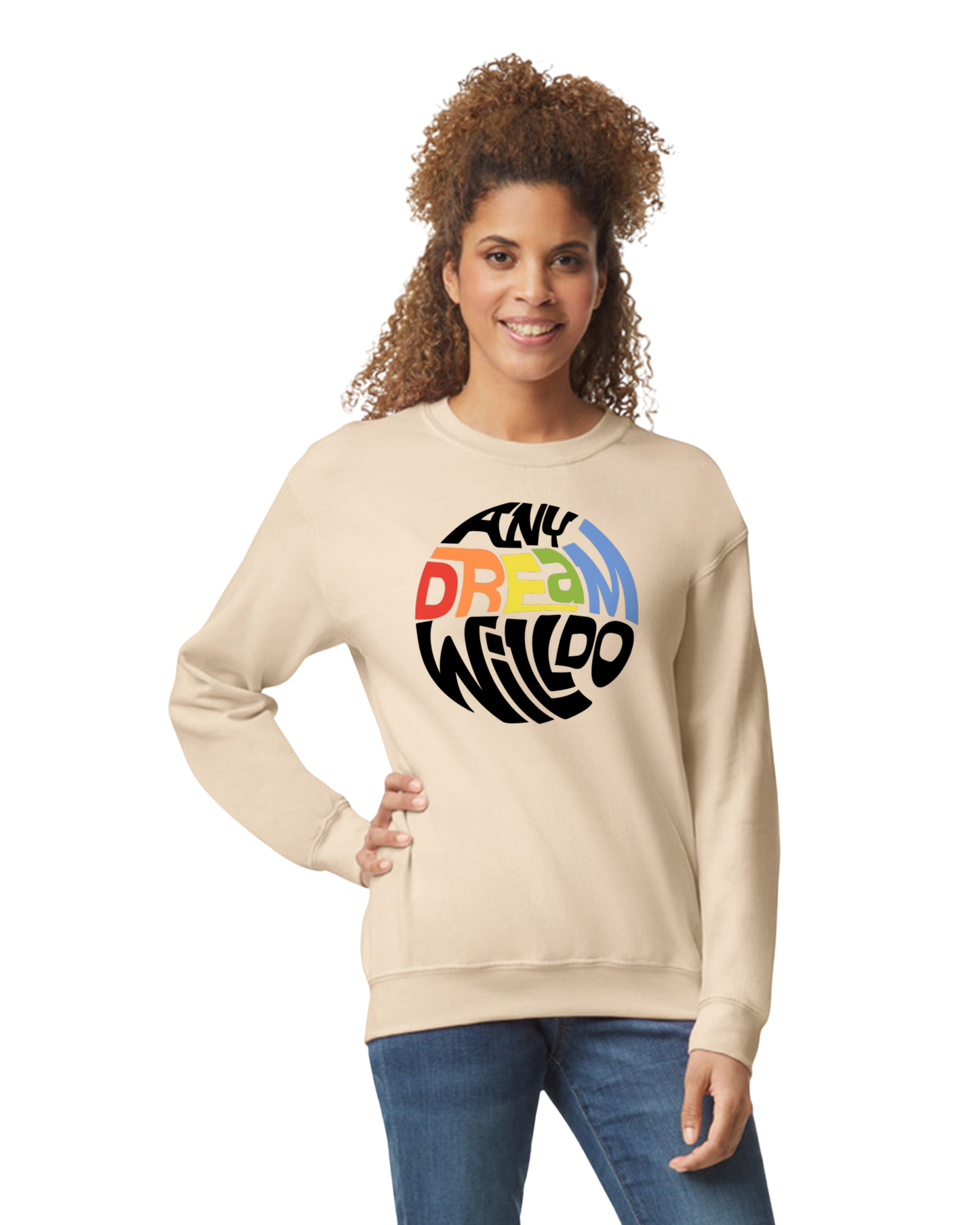 Unisex Long sleeve Crew Neck Any Dream Will Do Round